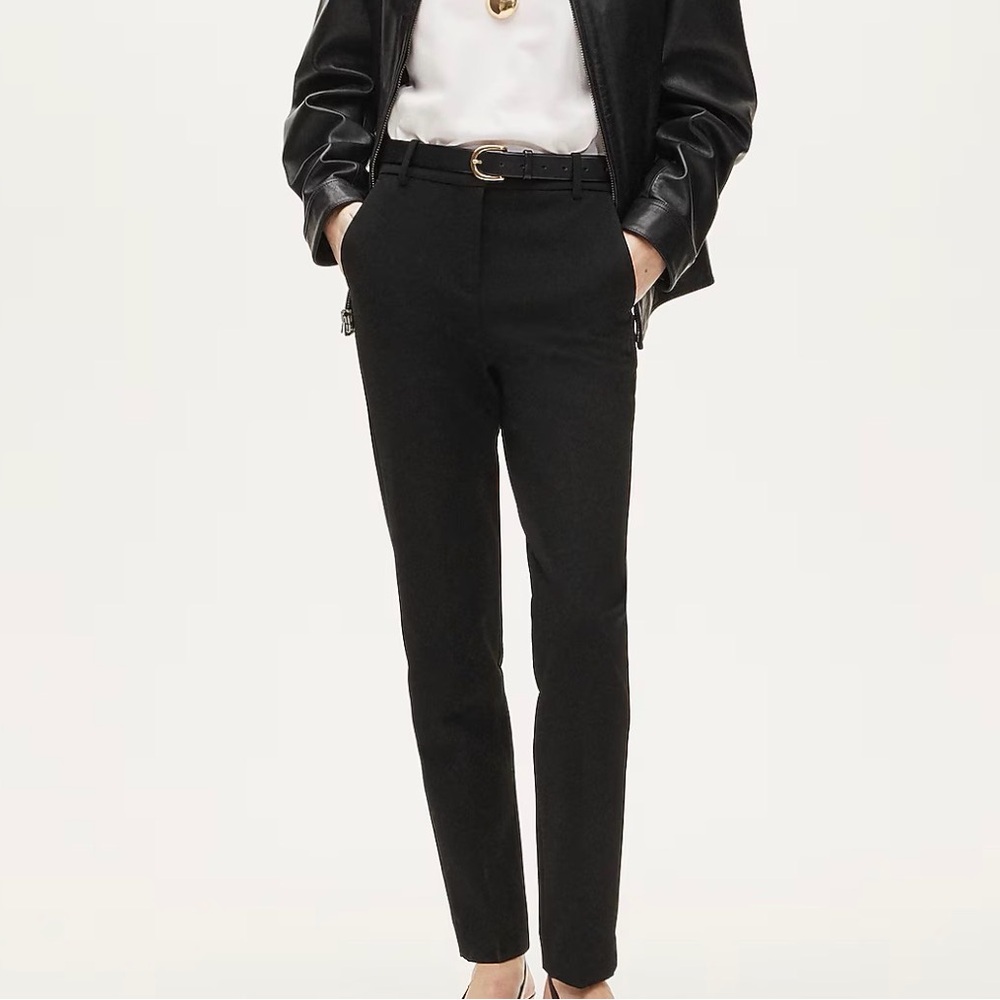 J. Crew Black high rise Cameron Pants